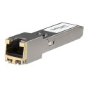 Startech HPE JL563A Compatible SFP+ Module, 10GBASE-T, SFP to RJ45 Cat6 Cat5e, 10GE Gigabit Ethernet SFP+, RJ-45 (Copper) 30m, HPE 8320, 8325-48Y8, 10Gbps SFP+ Module Transceiver - Lifetime Warranty (JL563A-ST) - Modul SFP+ vysílače (odpovídá: HP JL563A) - 10GbE - 10Base-T, 100Base-TX, 1000Base-T, 10GBase-T - RJ-45 - až 30 m - pro HPE Aruba 8320, 8325-48Y8C, MACsec Advanced Module; CX 10000 Empty Chassis