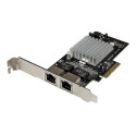 Startech Dual Port PCI Express (PCIe x4) Gigabit Ethernet Server Adapter - 2 Port Network Card - Intel i350 NIC - GbE Network Card (ST2000SPEXI) - Síťový adaptér - PCIe 2.1 x4 - Gigabit Ethernet x 2
