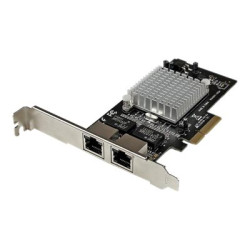 Startech Dual Port PCI Express (PCIe x4) Gigabit Ethernet Server Adapter - 2 Port Network Card - Intel i350 NIC - GbE Network Card (ST2000SPEXI) - Síťový adaptér - PCIe 2.1 x4 - Gigabit Ethernet x 2
