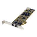 Startech Dual Port PCI Express Gigabit Ethernet Network Card Adapter - 2 Port PCIe NIC 10 100 100 Server Adapter with PoE PSE (ST2000PEXPSE) - Síťový adaptér - PCI Express x1 - Gigabit Ethernet x 2