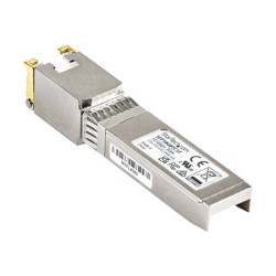 Startech Cisco SFP-10GB-TC Compatible SFP+ Module, 10GBASE-T, SFP to RJ45 Cat6 Cat5e, 10GE Gigabit Ethernet SFP+, RJ-45 (Copper) 30m, Cisco Firepower, ASR1000, ASR9000, 10Gbps SFP+ - Lifetime Warranty (SFP10GBTCST) - Modul SFP+ vysílače - 10GbE - 10GBase-T - RJ-45 - až 30 m