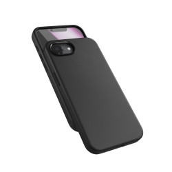 Epico Mag+ kožený kryt iPhone 16e 17e černá