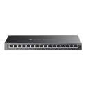 TP-Link JetStream TL-SG2016P V1 - Přepínač - L2+ - řízený - 16 x 10 100 1000 - Lze montovat do rozvaděče, umožňuje montáž na povrchy