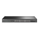 TP-Link JetStream TL-SG3428X V1.6 - Přepínač - řízený - 24 x 10 100 1000 + 4 x 10 Gigabit SFP+ - Lze montovat do rozvaděče