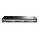 TP-Link JetStream TL-SG3452 V1.6 - Přepínač - řízený - 48 x 10 100 1000Base-T + 4 x gigabitů SFP - Lze montovat do rozvaděče