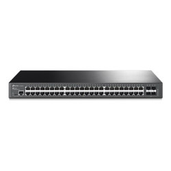TP-Link JetStream TL-SG3452 V1.6 - Přepínač - řízený - 48 x 10 100 1000Base-T + 4 x gigabitů SFP - Lze montovat do rozvaděče