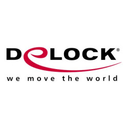 Delock - Tepelná podložka - vodivý, 120 x 20 x 0,5 mm, pro moduly M.2, 3,0 W mK, bez silikonu - ružová