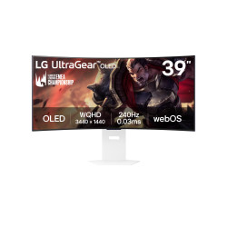 LG UltraGear 39GX90SA-W 39" OLED wQHD 240Hz 1ms Blck-White 2R