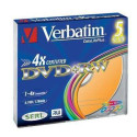 VERBATIM DVD+RW(5-Pack)Slim Colour 4x DLP 4.7GB
