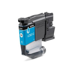 Brother LC521C - Azurová - originální - polštárový balícek - inkoustová cartridge - pro Brother DCP-J1260W, DCP-J1310DW, DCP-J1313DW, DCP-J1460DW