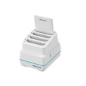 CT37 - quad battery charger, white, HC