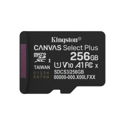 Kingston Canvas Select Plus Micro SDXC 256GB UHS-I U1 Class 10
