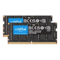 Crucial - DDR5 - sada - 48 GB: 2 x 24 GB - SO-DIMM 262 pinu - 3200 MHz PC5-51200 - CL52 - 1.1 V - nastaveno na taktování - on-die ECC