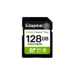 Kingston Canvas Select Plus SDXC 128GB UHS-I U1 Class 10