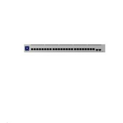 Ubiquiti Professional-grade, 24-port Layer 3 Etherlighting™ switch with (16) 2.5 GbE, (32) 10 GbE, and (4) 25G SFP28 por