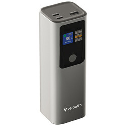 Verbatim powerbanka s displejem Charge ,n, Go 32269, 27000mAh, šedá