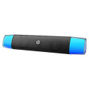 HP Soundbar DHE-6010, 6W, černý, 3,5 mm jack Bluetooth, podsvícený