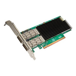 Intel Ethernet Network Adapter E830-CQDA2 - Sítový adaptér - PCIe 5.0 x8 - 10Gb Ethernet 25Gb Ethernet 40Gb Ethernet 50Gb Ethernet 100Gb Ethernet QSFP28 x 1 + 200 Gigabit QSFP56 x 1 - multibalení - 5 jednotek