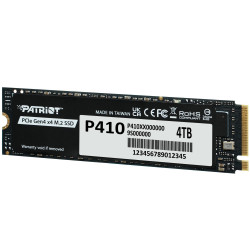 PATRIOT P410 4TB SSD Interní M.2 PCIe Gen4 x4 NVMe 2280