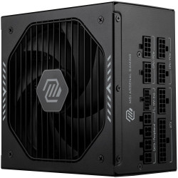 MSI zdroj MAG A1000GLS PCIE5 1000W ATX3.1 akt. PFC 7 let celk. záruka 135mm fan modulární kabeláž 80PLUS Gold