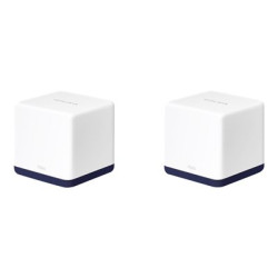 Mercusys Halo H50G V1 - Systém WiFi - (2 routery) - až 4000 čtverečních stop - mesh 1GbE - Wi-Fi 5 - Dual Band