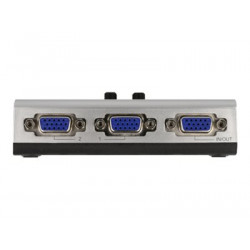 Delock - Rozdělovač přepínač videa - 2 x VGA - desktop