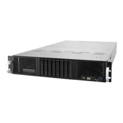ASUS - Server - instalovatelný do racku 2U - 2-smerný - bez CPU - RAM 0 GB - SATA PCI Express - vymenitelný za chodu 2.5" zásuvka(y) - bez HDD - Gigabit Ethernet - žádný OS - monitor: žádný - cerná