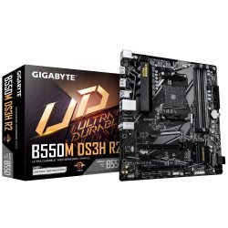 GIGABYTE B550M DS3H R2 AM4 mATX