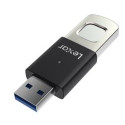 Lexar flash disk 128GB - Fingerprint F35Pro USB 3.2 (čtení zápis: 400 300MB s)