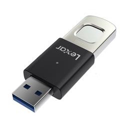 Lexar flash disk 256GB - Fingerprint F35Pro USB 3.2 (čtení zápis: 400 350MB s)