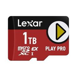 Lexar paměťová karta 1TB PLAY PRO microSDXC™ Express 7, čtení zápis 900 600 MB s 