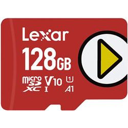 Lexar paměťová karta 128GB PLAY microSDXC™ UHS-I cards, čtení zápis 205 140 MBs