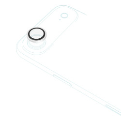 Epico Alu Lens Protectors iPhone Air - stříbrná