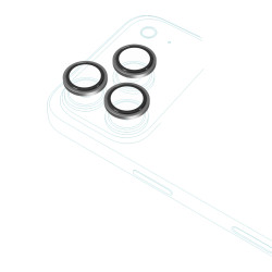 Epico Alu Lens iPhone 17 Pro Max - stříbrná