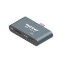 128GB Patriot HUB + úložiště MD300 USB-C+ HDMI