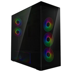 ARCTIC skříň Xtender E-ATX 2x120mm ARGB fan 2xUSB USB-C tónované sklo černá