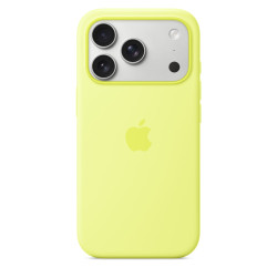 iPhone 17 Pro Silicone Case with MS –N.Yellow SK