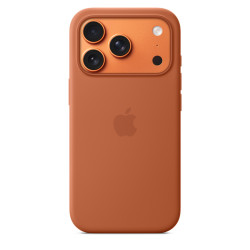 iPhone 17 Pro Silicone Case w MS –Terra Cotta SK