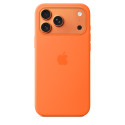 iPhone 17 Pro Max Silicone Case w MS – Orange SK