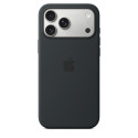 iPhone 17 Pro Max Silicone Case w MS – Black SK