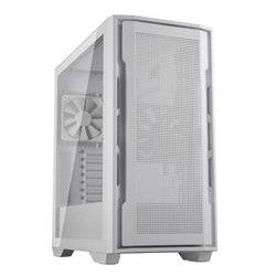 COUGAR PC skříň UNIFACE White Mid Tower Mesh Front Panel 2 x ARGB Fans TG Left Panel