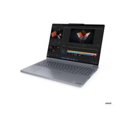 Lenovo ThinkBook 16p G6 ADR 21U0 - AMD Ryzen 9 - 8940HX až 5.3 GHz - Win 11 Pro - GeForce RTX 5060 - 64 GB RAM - 1 TB SSD NVMe - 16" IPS 2560 x 1600 (WQXGA) @ 240 Hz - Wi-Fi 7, Bluetooth - luna šedá - kbd: česká slovenská - s 1 rok Lenovo Premier Support