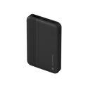 dbramante1928 re-charge - Power banka - 5000 mAh - 20 Watt - Apple 2.4A, BC 1.2, PD 2.0, PD 3.0, QC 2.0, QC 3.0 - 2 výstupní konektory (24 pin USB-C, USB typ A) - na kabelu: USB-C - černá