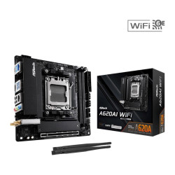 ASRock MB Sc AM5 A620AI WIFI AMD A620A, 2xDDR5, 1xHDMI, WIFI