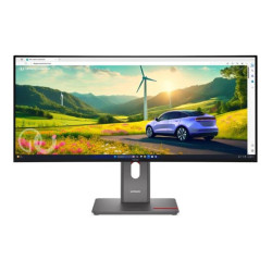 Lenovo LCD P34wd-40 34" 3440x1440 IPS zakřivený 6ms 350cd 2000:1 Repro HDMI 2xDP 4xUSB-C USB-B 5xUSB-A RJ45 VESA černá