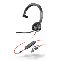HP Poly BW 3310 Mono -M USB-C HS +USB-C A