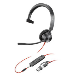 HP Poly BW 3315 USB-C HS +3.5mmP +USB-C A