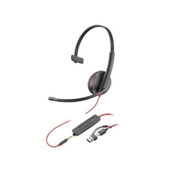 HP Poly BW 3215 USB-C HS +USB-C A (Bulk)