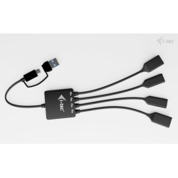 i-tec USB-C USB-A Cable HUB 4 port (2x USB-C, 2x USB-A)