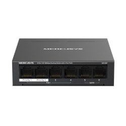 Mercusys MS106P 6portový stolní switch 10 100 Mb s se 4 porty PoE+